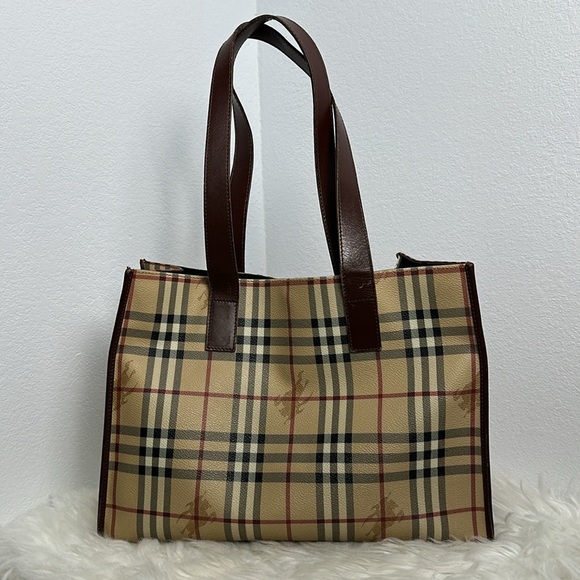 💯Authentic  Burberry Tote Handbag🍀 - Picture 1 of 16